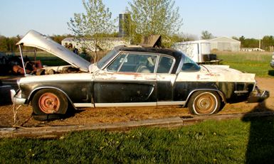 1956 Golden Hawk with Golde sunroof pic1