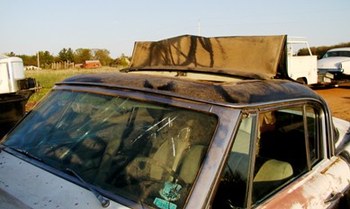 1956 Golden Hawk with Golde sunroof pic2