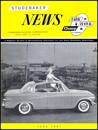 Studebaker News June 1961 cover photo