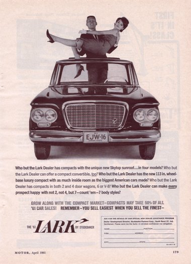 '61 Lark ad from Motor magazine