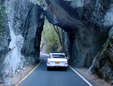 '61 Lark Regal hardtop at Arch Rock - Al Reed